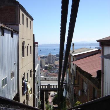 Vista desde el ascensor Mariposa